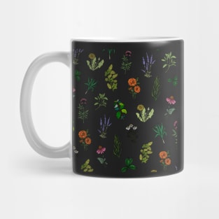 Herbal pattern Mug